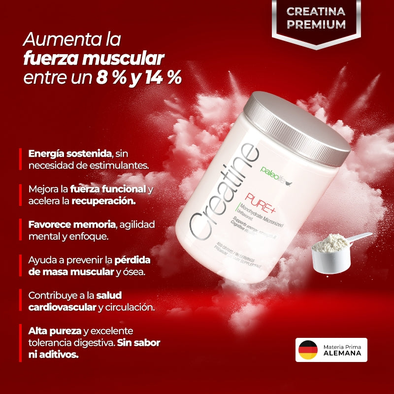 Creatine Pure+: Strength and Energy (Edición Limitada)