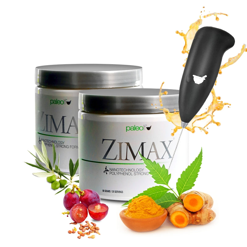 ZIMAX®️ Antiinflamatorio envase - 2 Pack - 60 Días + Batidora Premium Gratis + Envío Gratis dentro de Usa - MF
